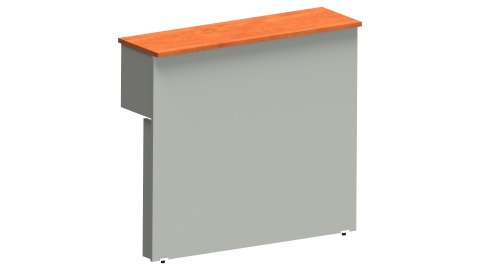 Meble Biurowe Dostawka Silver DR-120 grusza polna + szara platyna Meble Biurowe Dostawka Silver DR-120 grusza polna + szara platyna
