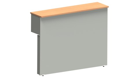 Meble Biurowe Dostawka Silver DR-140 buk bawaria + szara platyna Meble Biurowe Dostawka Silver DR-140 buk bawaria + szara platyna