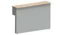 Meble Biurowe Dostawka Silver DR-160 Dąb Sonoma + Szara platyna Meble Biurowe Dostawka Silver DR-160 Dąb Sonoma + Szara platyna