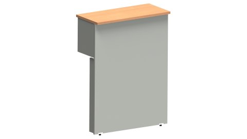 Meble Biurowe Dostawka Silver DR-80 buk bawaria + szara platyna Meble Biurowe Dostawka Silver DR-80 buk bawaria + szara platyna