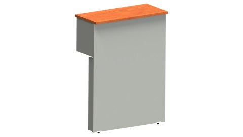Meble Biurowe Dostawka Silver DR-80 grusza polna + szara platyna Meble Biurowe Dostawka Silver DR-80 grusza polna + szara platyna