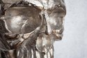Invicta Interior INVICTA dekoracja ścienna SKULL srebrna metalowa Invicta Interior INVICTA dekoracja ścienna SKULL srebrna metalowa