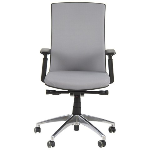 Fotel obrotowy KB-8922B-S/ALU SZARY - krzesło biurowe do biurka - TILT Fotel obrotowy KB-8922B-S/ALU SZARY - krzesło biurowe do biurka - TILT