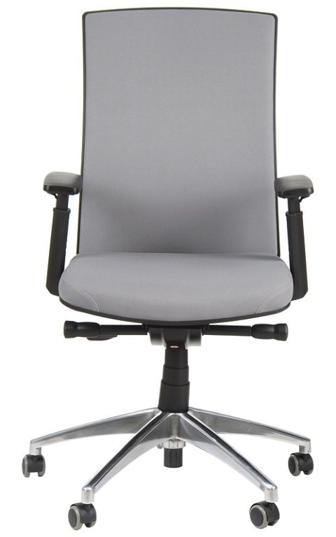Fotel obrotowy KB-8922B-S/ALU SZARY - krzesło biurowe do biurka - TILT Fotel obrotowy KB-8922B-S/ALU SZARY - krzesło biurowe do biurka - TILT