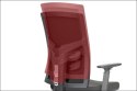 Fotel obrotowy KB-8922B-S/ALU SZARY - krzesło biurowe do biurka - TILT