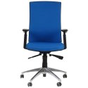 Fotel obrotowy KB-8922B/ALU NIEBIESKI - krzesło biurowe do biurka - TILT Fotel obrotowy KB-8922B/ALU NIEBIESKI - krzesło biurowe do biurka - TILT