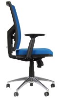 Fotel obrotowy KB-8922B/ALU NIEBIESKI - krzesło biurowe do biurka - TILT Fotel obrotowy KB-8922B/ALU NIEBIESKI - krzesło biurowe do biurka - TILT