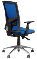 Fotel obrotowy KB-8922B/ALU NIEBIESKI - krzesło biurowe do biurka - TILT Fotel obrotowy KB-8922B/ALU NIEBIESKI - krzesło biurowe do biurka - TILT