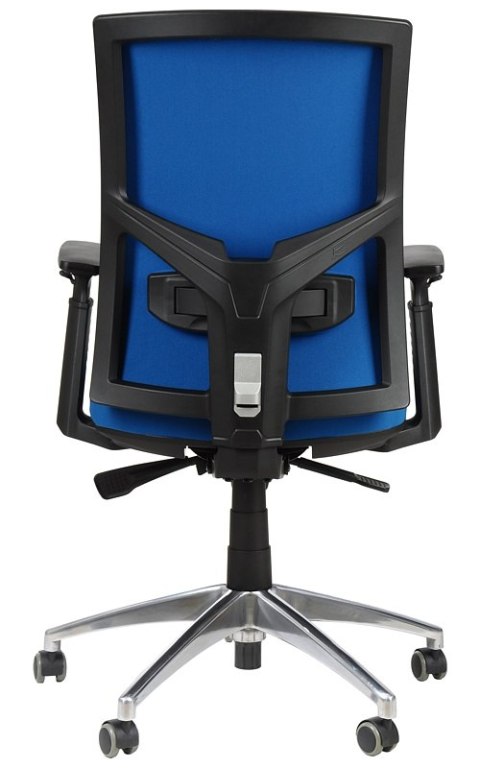 Fotel obrotowy KB-8922B/ALU NIEBIESKI - krzesło biurowe do biurka - TILT Fotel obrotowy KB-8922B/ALU NIEBIESKI - krzesło biurowe do biurka - TILT