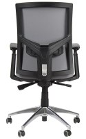 Fotel obrotowy KB-8922B/ALU SZARY - krzesło biurowe do biurka - TILT Fotel obrotowy KB-8922B/ALU SZARY - krzesło biurowe do biurka - TILT