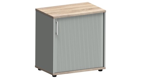 Meble Biurowe Kontenerek Komoda Silver K57P Dąb Sonoma + Szara platyna Meble Biurowe Kontenerek Komoda Silver K57P Dąb Sonoma + Szara platyna