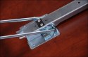 STELAŻ SKŁADANY do biurka stołu SC-922 - 59 cm, aluminium z możliwością sztaplowania STELAŻ SKŁADANY do biurka stołu SC-922 - 59 cm, aluminium z możliwością sztaplowania
