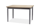 SIGNAL STÓŁ ADAM DĄB SONOMA / ANTRACYT 120x68 SIGNAL STÓŁ ADAM DĄB SONOMA / ANTRACYT 120x68